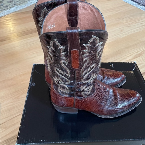Dan Post men’s Ostrich boots - Picture 8 of 8